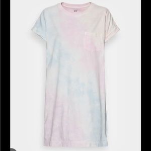 Gap Tie Dye T Shirt Dress